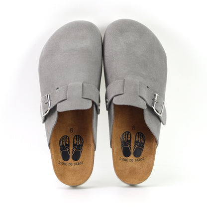 Sabots gris/blancs