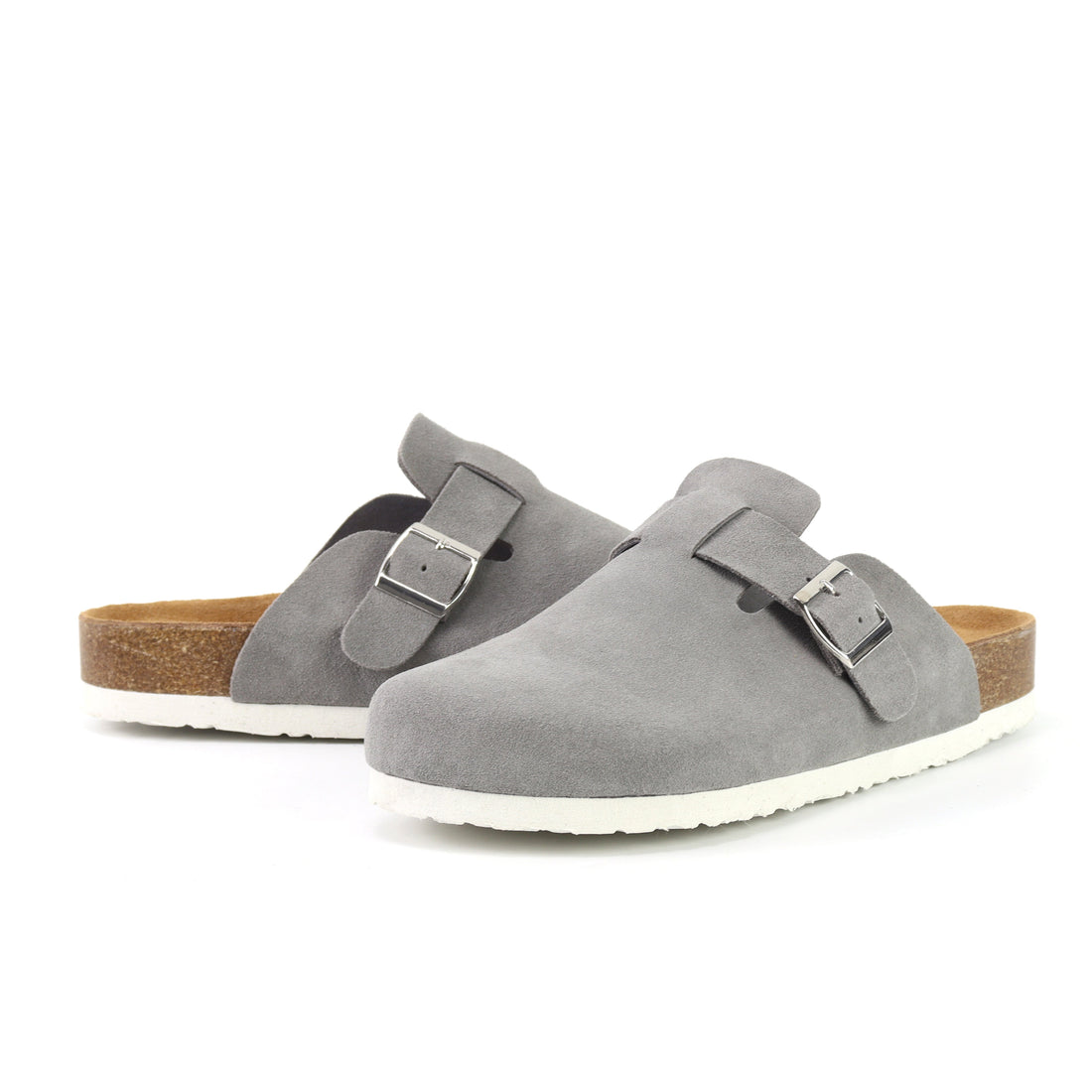 Sabots gris/blancs