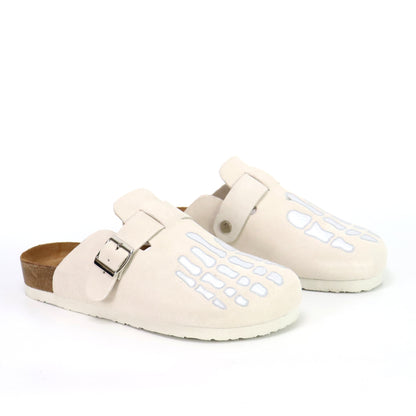 Mules Squelettes beiges